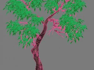 plant - green tree 1 3D Model