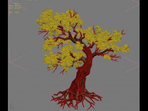 plant - green leaf tree 01 3D Model