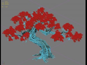 plant - green trees 03 3D Model