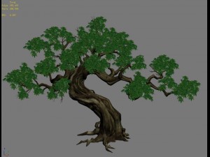 plant - green trees 03 3D Model