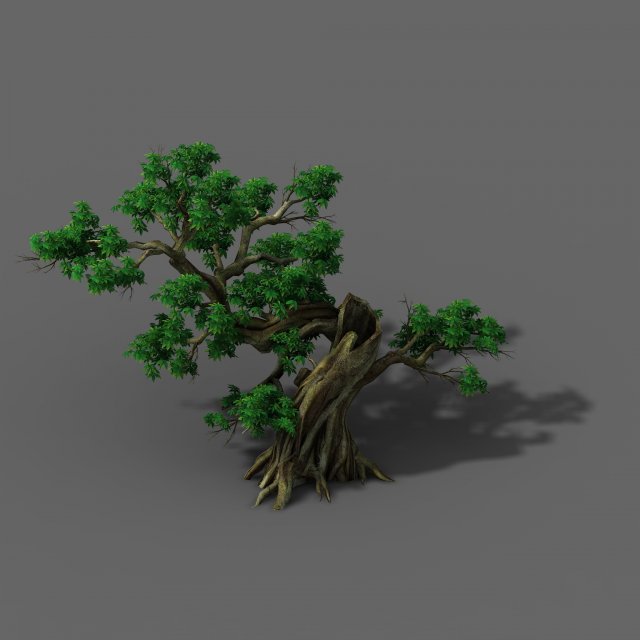 plant - green leaves 04 Modello 3D .c4d .max .obj .3ds .fbx .stl .blend 