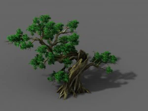 plant - green leaves 04 3D Model