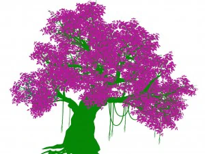 plant - banyan tree 01 3D Model