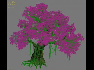 plant - banyan tree 01 3D Model