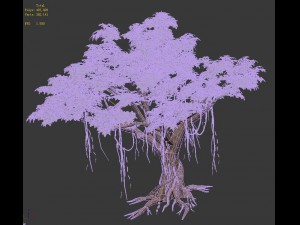 plant - banyan tree 14 3D Model