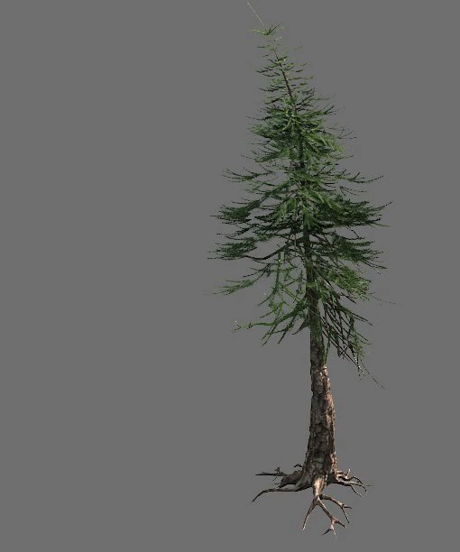 game model - alpine - pines 02 3D Model .c4d .max .obj .3ds .fbx .stl .blend