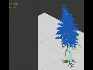 game model - alpine - pines 02 3D Model