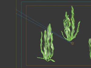 game model - seabed - kelp 3D Model