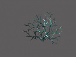 game model - seabed - coral 3D Model