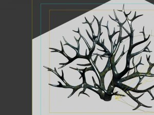 game model - seabed - coral 3D Model