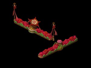 game model - wedding garden 3D Модель