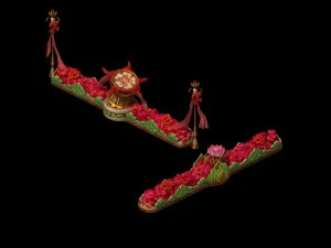 ゲームモデル - ウェディングガーデン 3Dモデル