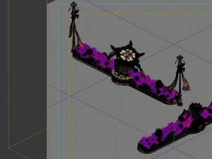 game model - wedding garden 3D-Modell