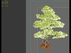 game model - forest - maple 4 3D Model
