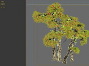 game model - forest - maple tree 7 3D 模型