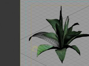game models - forest - shrubs 02 3D Model