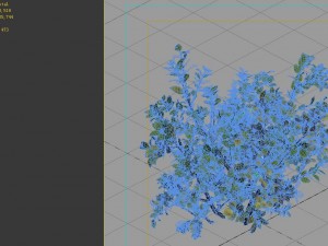game models - forest - shrubs 05 Modelo 3D