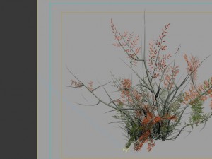 game models - forest - shrubs 06 3D Modell