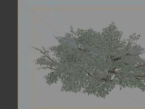 game models - forest - shrubs 07 3D Model
