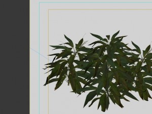 game model - forest - shrub 16 3D Model