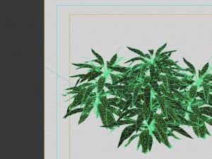 game model - forest - shrub 16 3D Model
