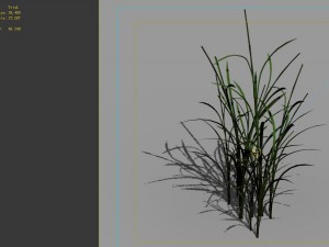 game model - forest - grass Modèle 3D