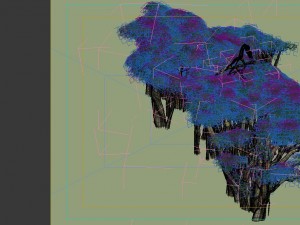 game model - forest - tree 03 3Dモデル