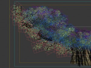 game model - forest - tree 05 Model 3D