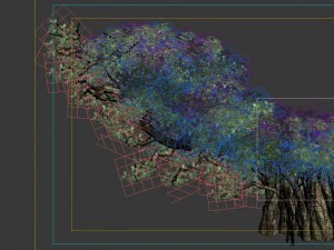game model - forest - tree 05 3D Model
