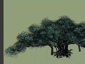 game model - forest - tree 11 3D Model