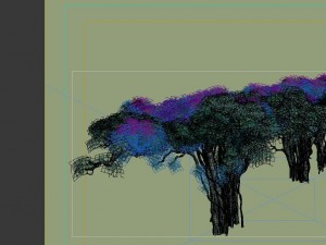 game model - forest - tree 12 3D Модель
