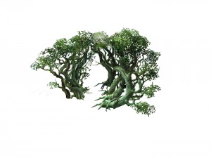 game model - forest - tree 13 3D Model