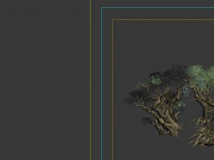game model - forest - tree 13 3D Model