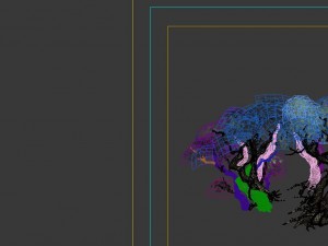 game model - forest - tree 13 3D Model
