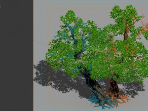 game model - forest - tree 21 3D 모델