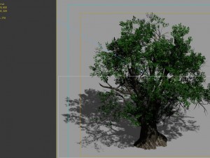 game model - forest - tree 04 3D 모델