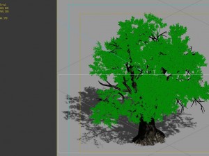 game model - forest - tree 04 3D 모델