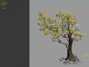game models - forest - trees 05 3D Model