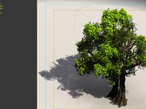 game models - forest - trees 08 3D-Modell