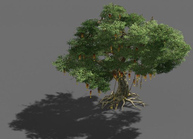 game models - forest - trees 10 3D Model .c4d .max .obj .3ds .fbx .stl .blend 