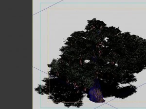 game models - forest - trees 10 3D Model