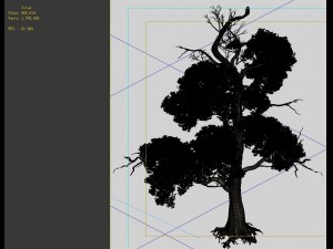 game model - forest - tree 11 3D 모델