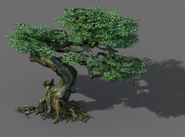 game model - forest - trees 12 Modelo 3D .c4d .max .obj .3ds .fbx .stl .blend 