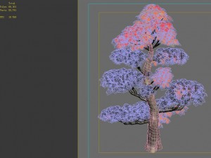 game models - forest trees - maple leaf 3D Model