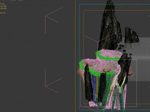 game model - forest - tree bridge 02 3D Model