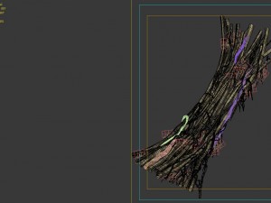 game model - forest - teng bridge 05 3D Model