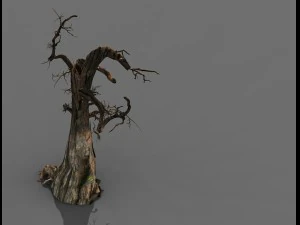 Spielmodell - W&uuml;ste - Totholz 10 3D Modell