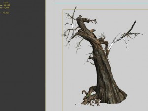 game model - desert - deadwood 10 3D Модель