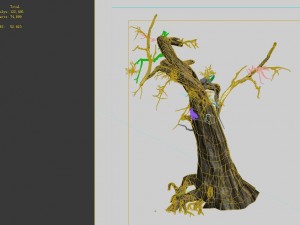 game model - desert - deadwood 10 3D Модель