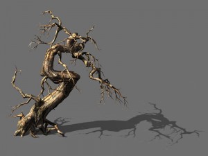 game model - desert - deadwood 11 3D-Modell